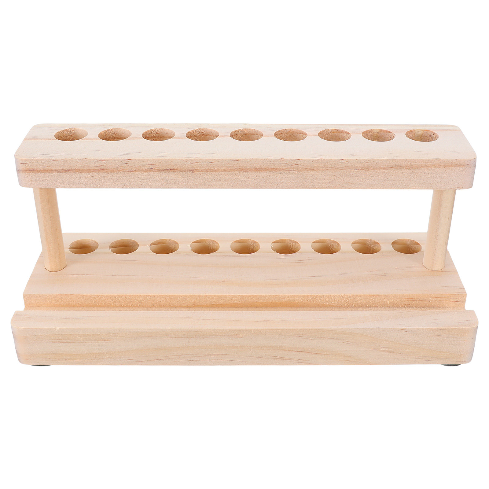 Wooden Fountain Pen Desk Stand Holder - Деревянная подставка для телефона с органайзером