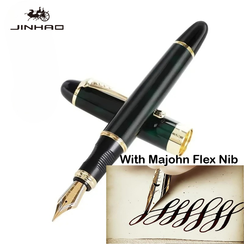Fountain Pen Calligraphy Flex Nib - Перьевая ручка JINHAO X450 с гибким