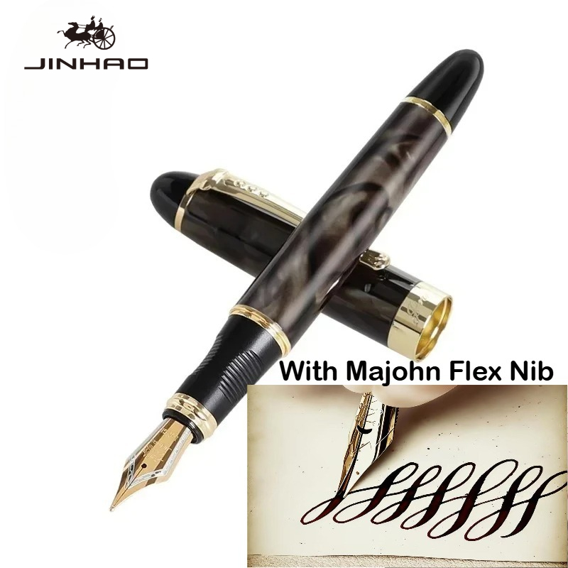Fountain Pen Calligraphy Flex Nib - Перьевая ручка JINHAO X450 с гибким