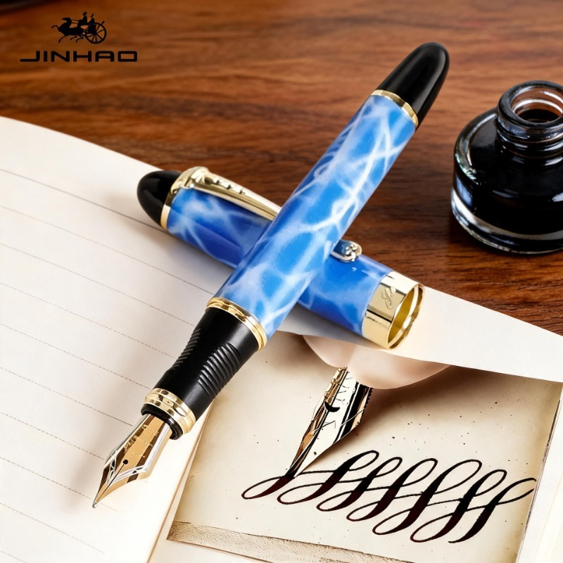 Fountain Pen Calligraphy Flex Nib - Металлическая перьевая ручка JINHAO X450 с
