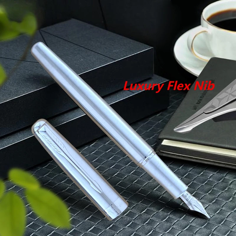 Новая перьевая ручка BALAOYE 8 – обзор и цена Fountain Pen Calligraphy Flex Nib