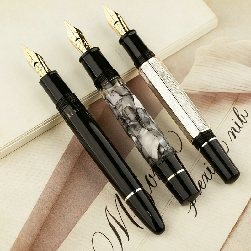 Премиальная перьевая ручка Maj – обзор и цена Fountain Pen Calligraphy Flex Nib