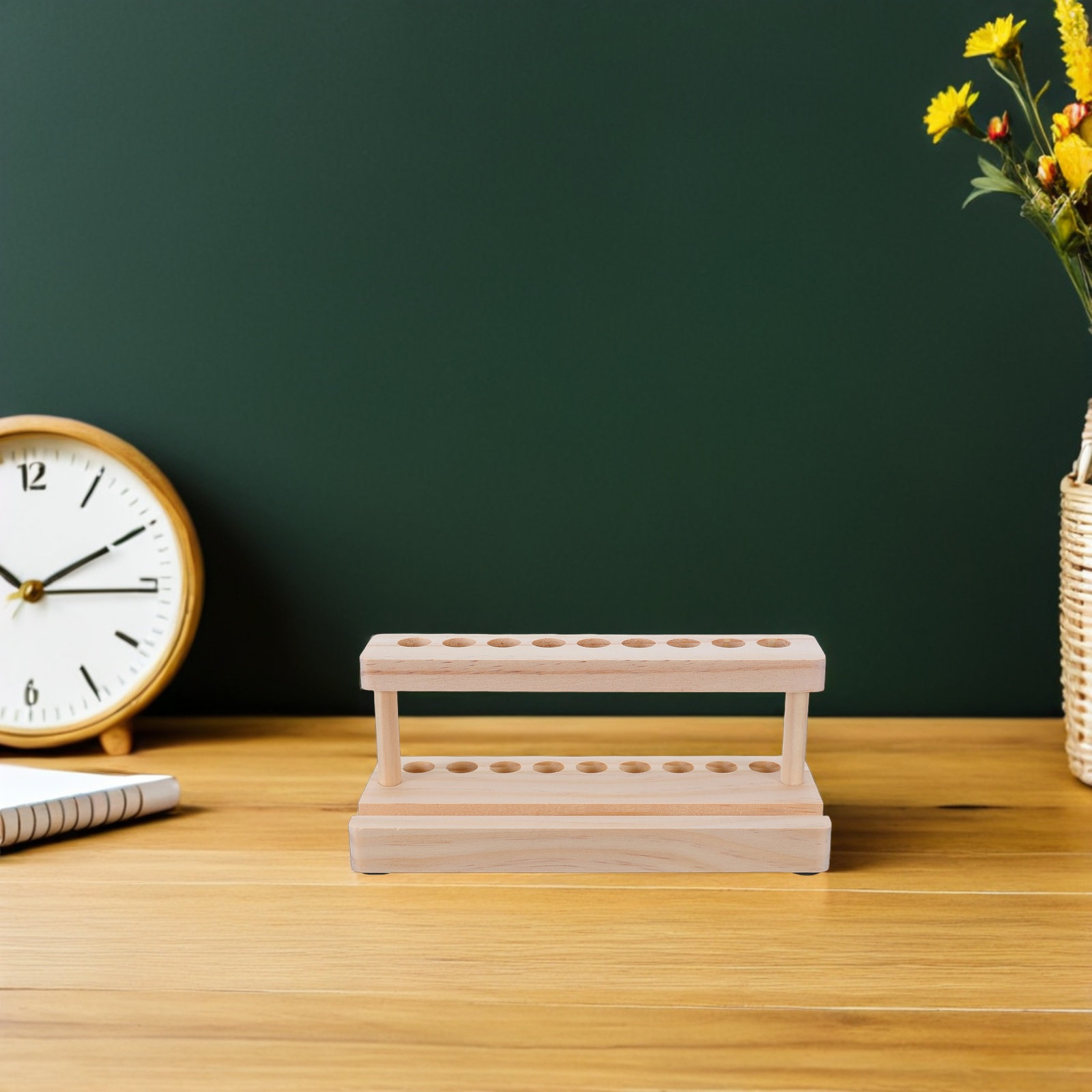 Деревянная подставка для телеф – обзор и цена Wooden Fountain Pen Desk Stand Holder