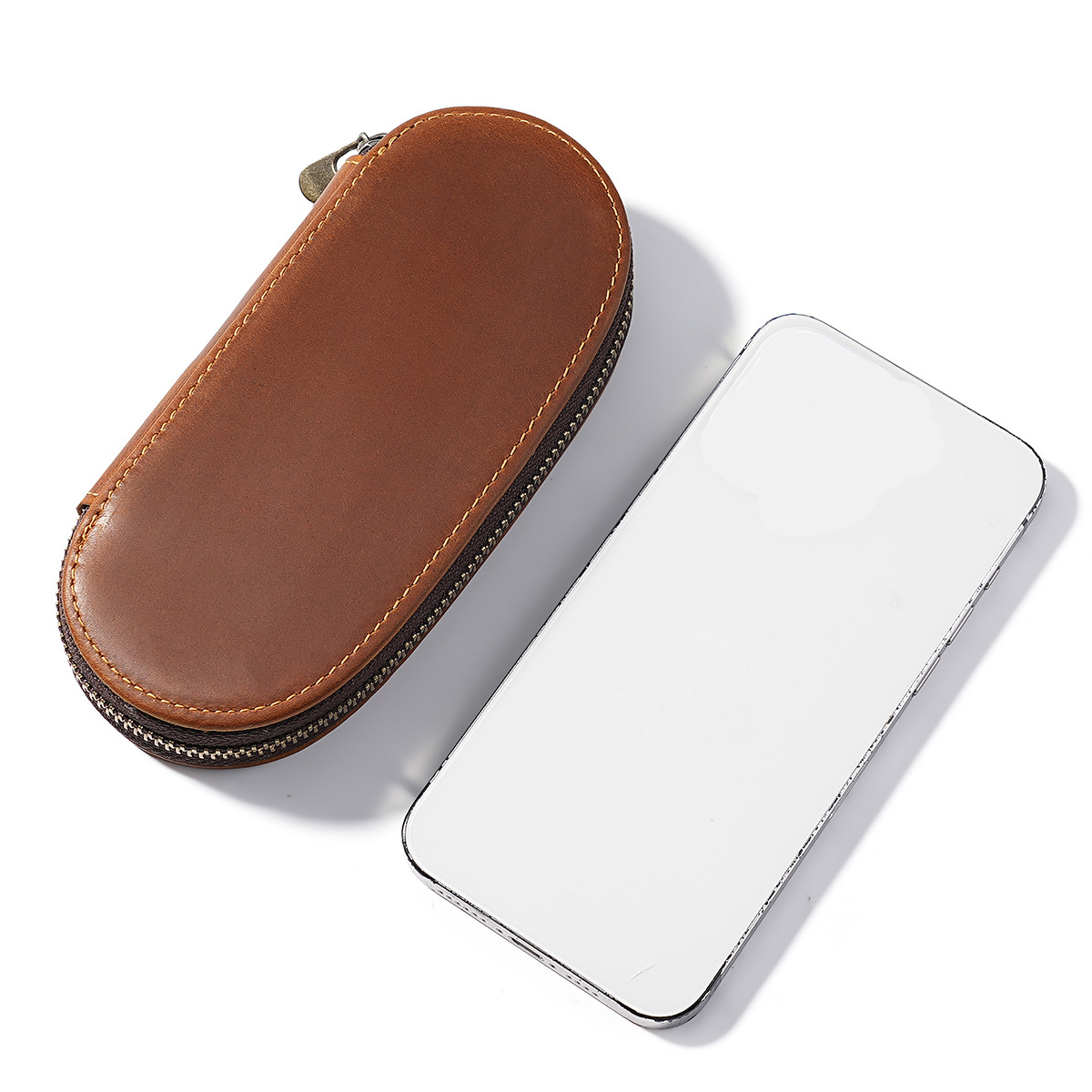 Ретро-футляр для ручек на 3 сл – обзор и цена Leather Fountain Pen Case 3 Slots Pouch