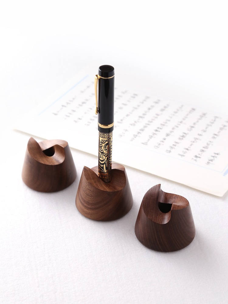 Подставка для перьевых ручек и – обзор и цена Wooden Fountain Pen Desk Stand Holder