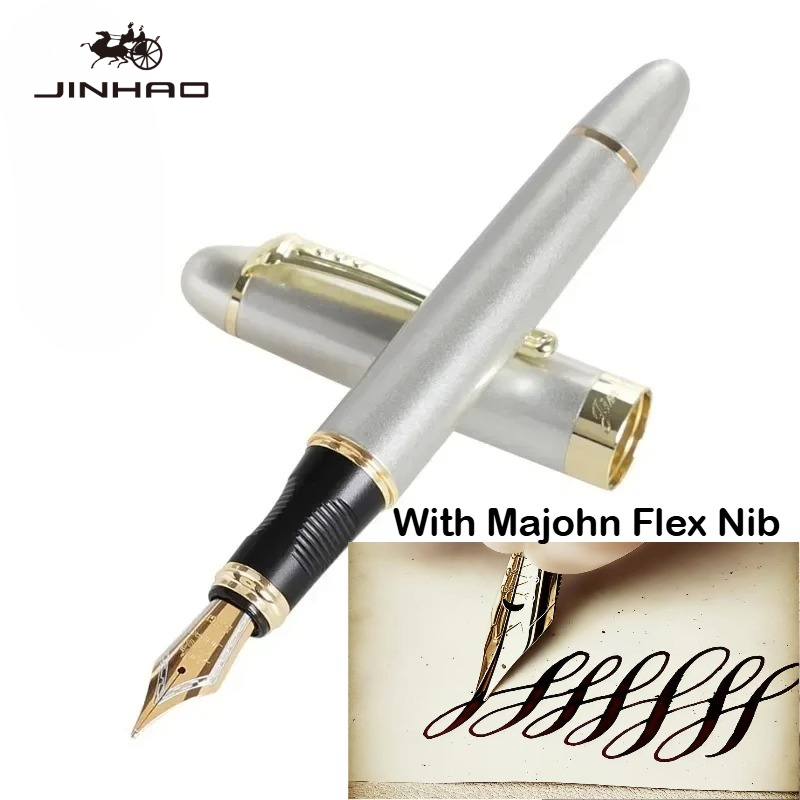 Перьевая ручка JINHAO X450 с г – обзор и цена Fountain Pen Calligraphy Flex Nib