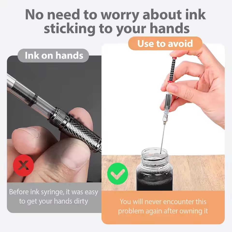 1–10 шт. Насадка для заправки  – обзор и цена Fountain Pen Converter Ink Suction