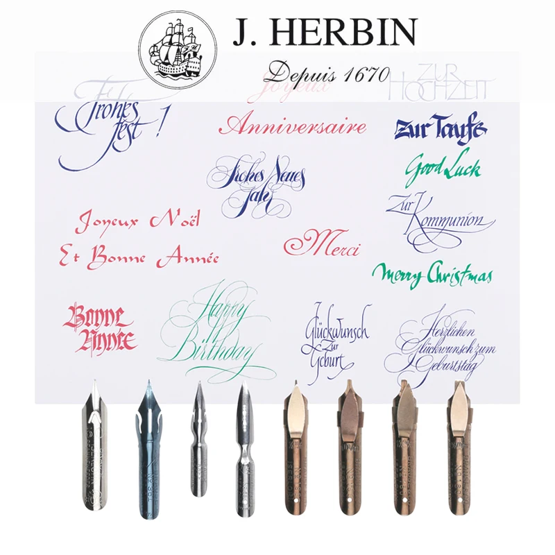 Оригинальная французская ручка – обзор и цена Fountain Pen Calligraphy Flex Nib