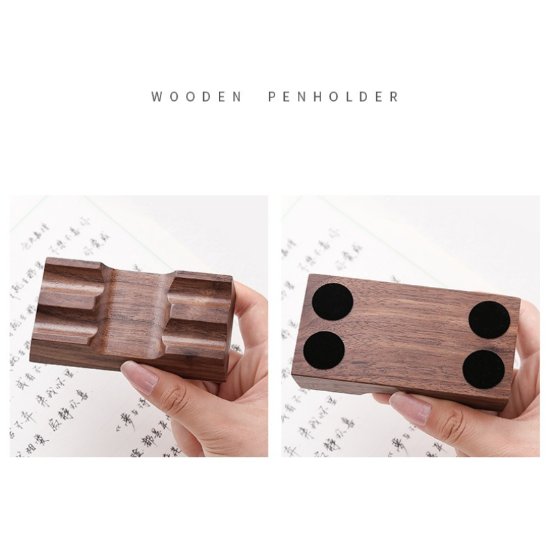 Подставка для ручек из орехово – обзор и цена Wooden Fountain Pen Desk Stand Holder