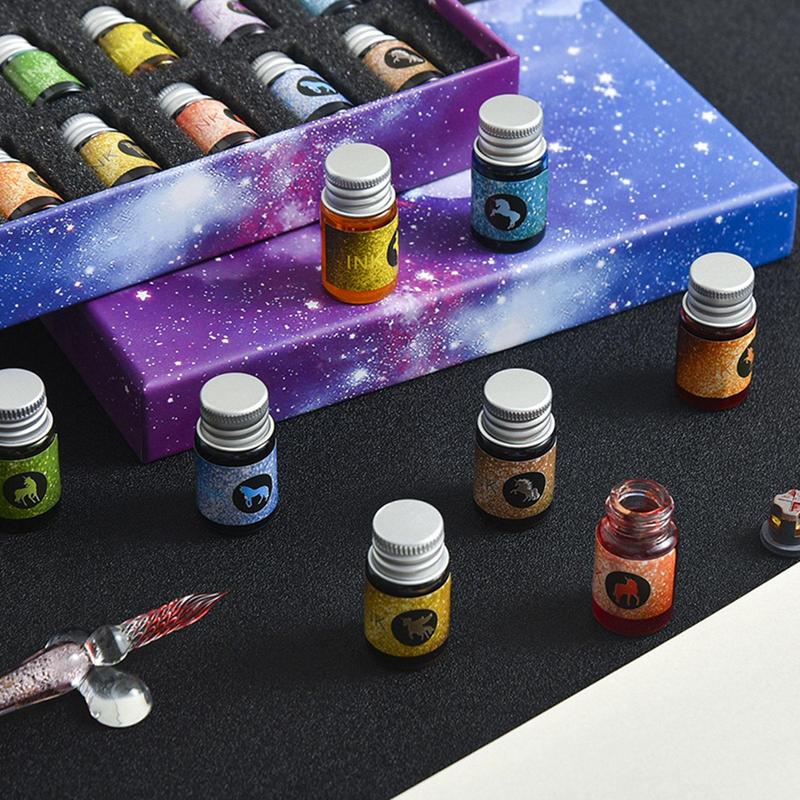 Набор стеклянных перьевых руче – обзор и цена Glass Dip Pen Calligraphy Ink Set