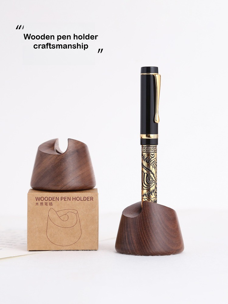 Подставка для перьевых ручек и – обзор и цена Wooden Fountain Pen Desk Stand Holder