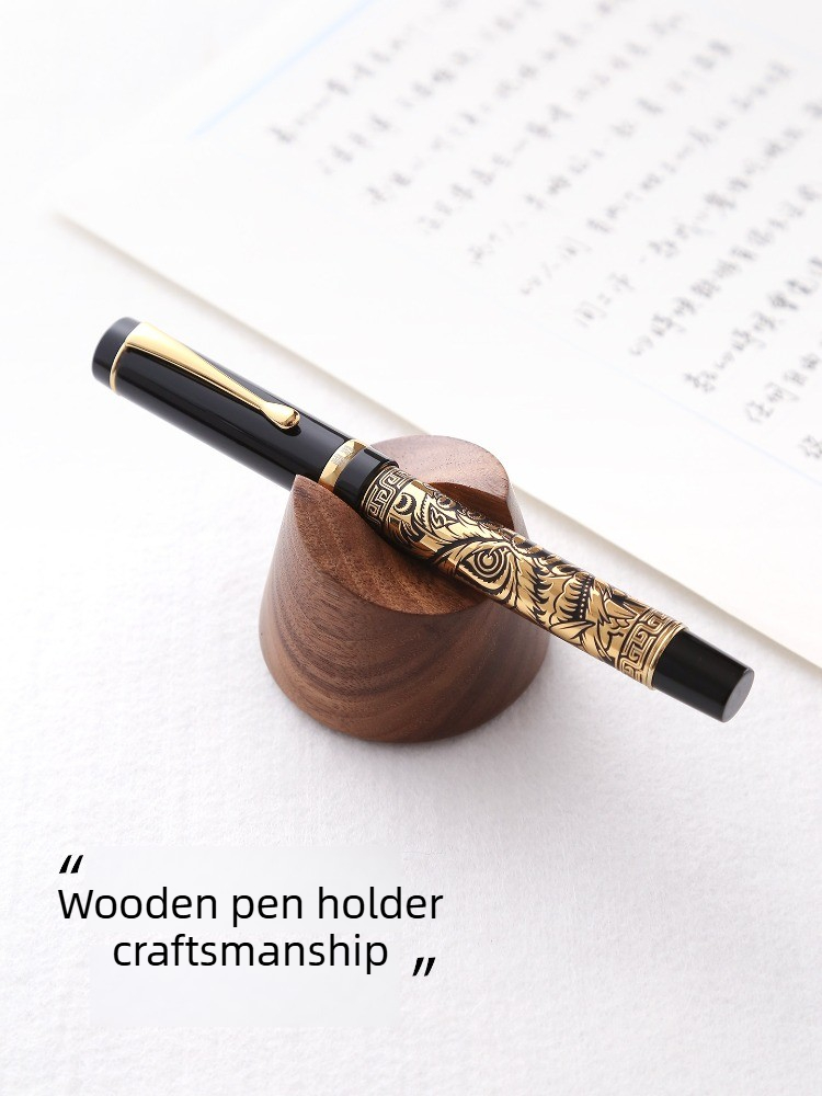 Подставка для ручек из орехово – обзор и цена Wooden Fountain Pen Desk Stand Holder