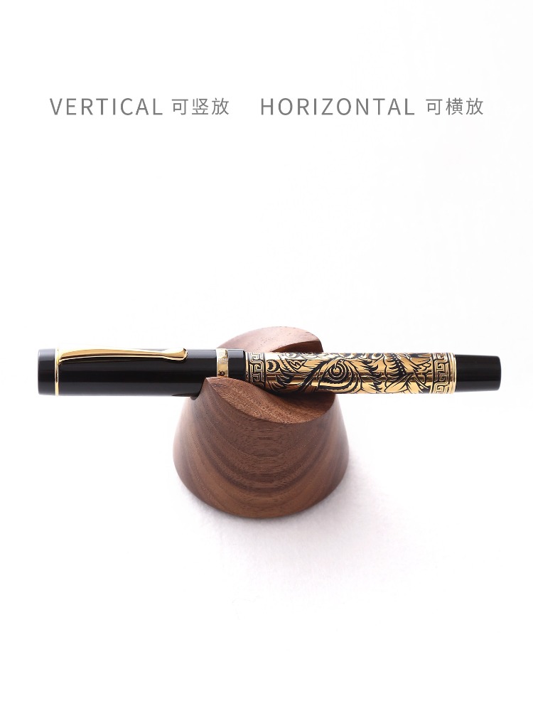 Подставка для ручек из орехово – обзор и цена Wooden Fountain Pen Desk Stand Holder