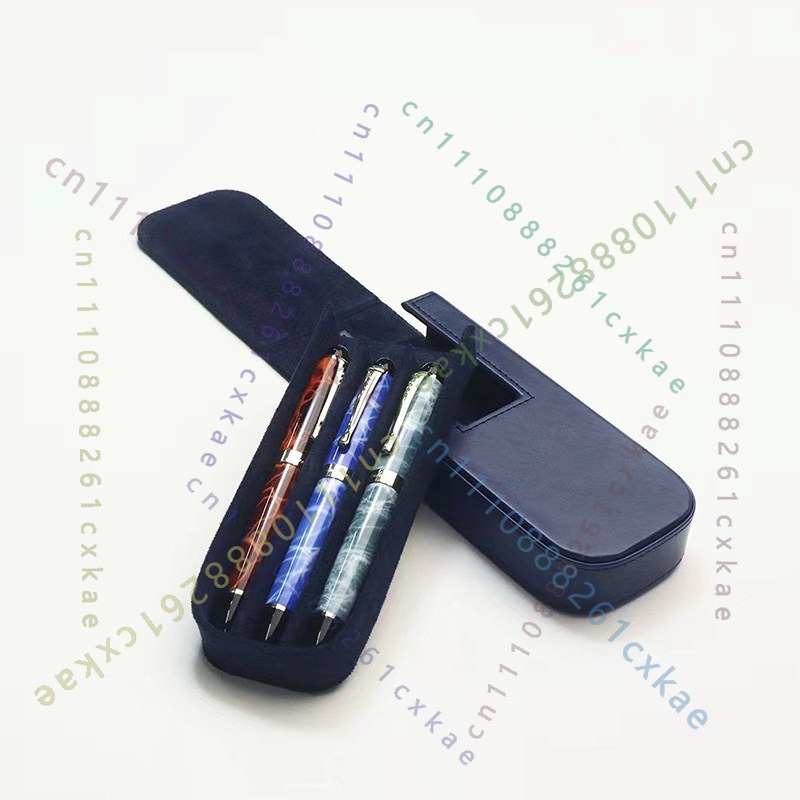 Футляр для хранения ручек на 3 – обзор и цена Leather Fountain Pen Case 3 Slots Pouch