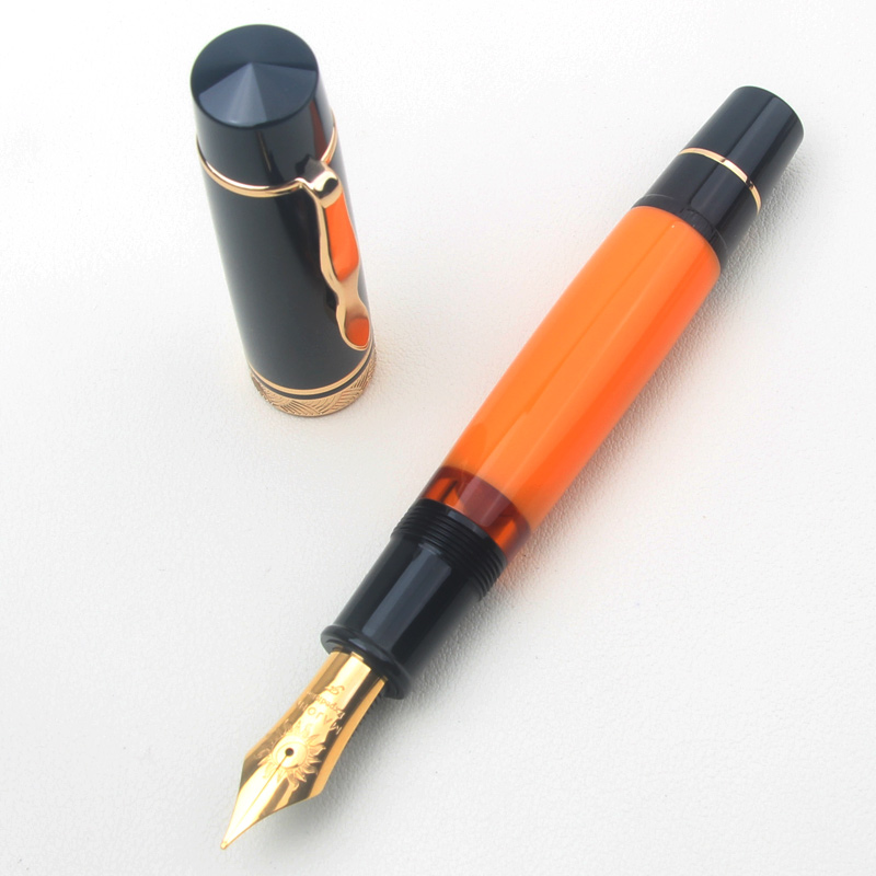 Перьевая ручка MAJOHN P139 вин – обзор и цена Fountain Pen Piston Filler Large Ink