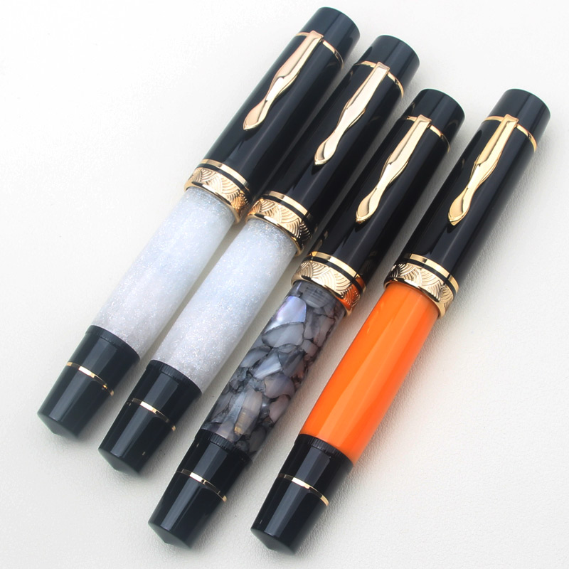Перьевая ручка MAJOHN P139 вин – обзор и цена Fountain Pen Piston Filler Large Ink