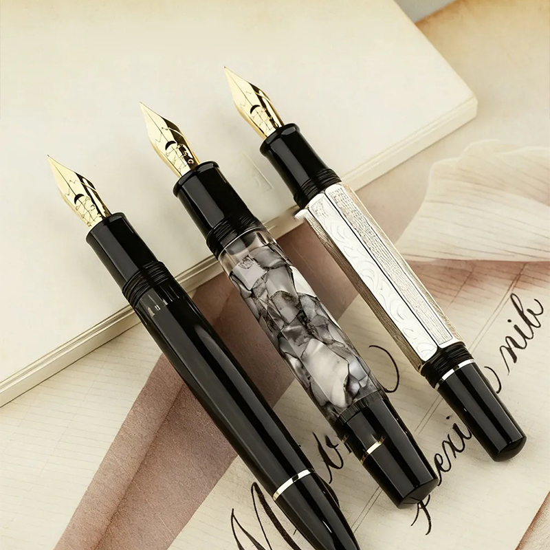 Перьевая ручка MAJOHN P136 P13 – обзор и цена Fountain Pen Calligraphy Flex Nib