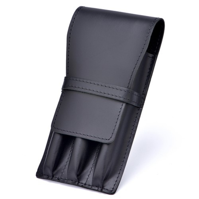 A + 3-слотовый винтажный кожан – обзор и цена Leather Fountain Pen Case 3 Slots Pouch