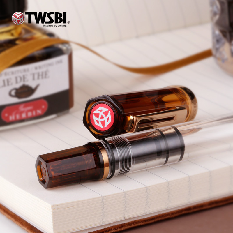 Ручка-фонтан TWSBI ECO Coffee  – обзор и цена Fountain Pen Piston Filler Large Ink