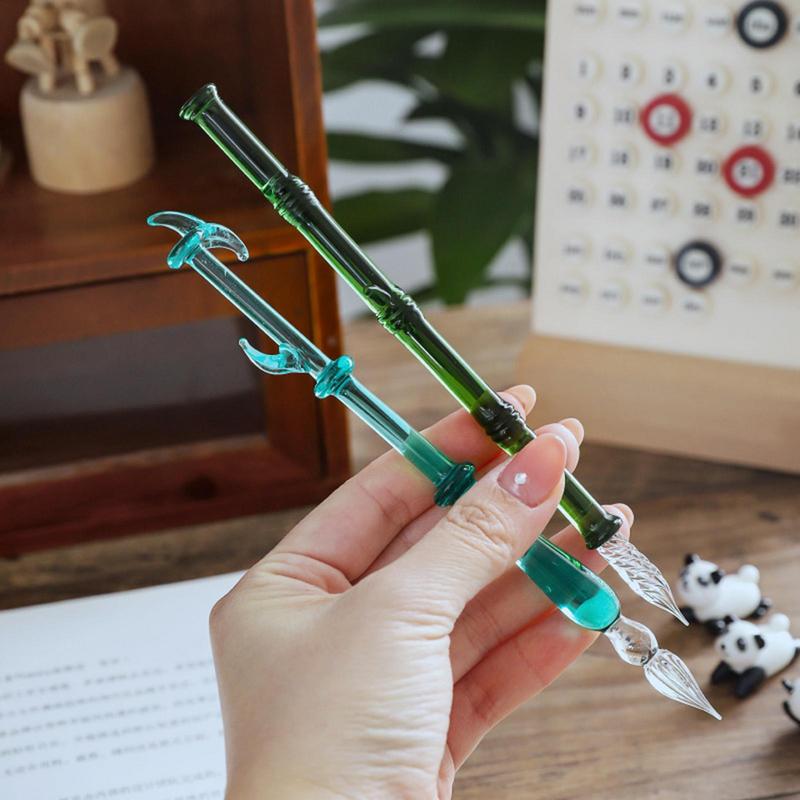 Стеклянная каллиграфическая ру – обзор и цена Glass Dip Pen Calligraphy Ink Set