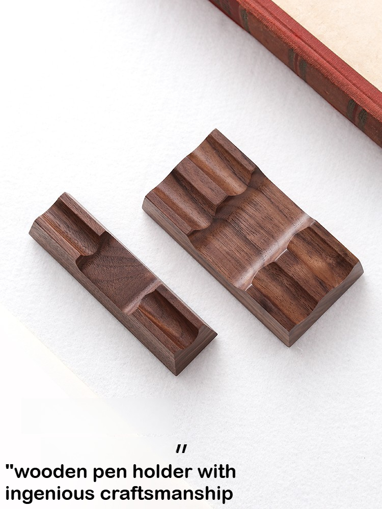 Держатель для ручек из орехово – обзор и цена Wooden Fountain Pen Desk Stand Holder