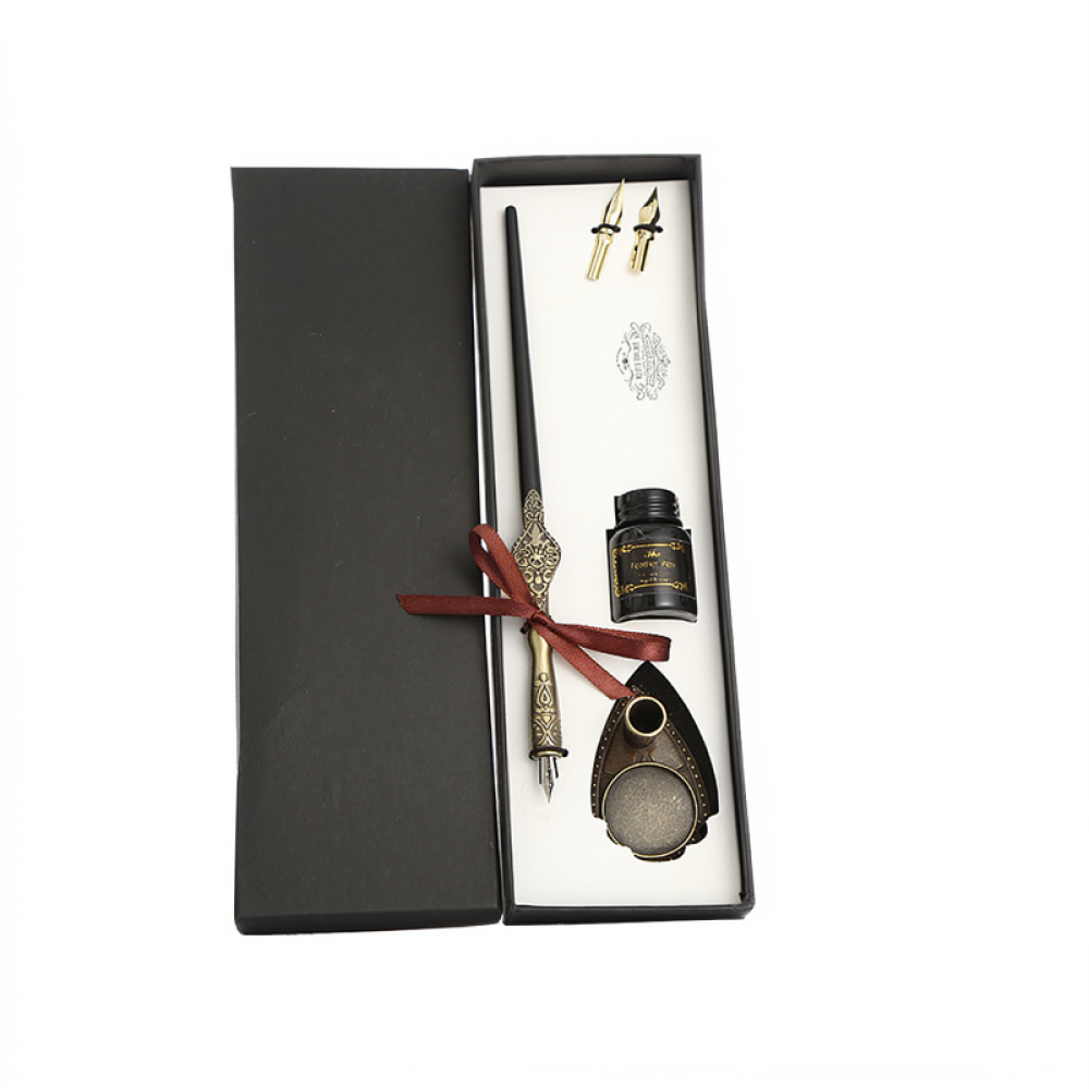 Изысканный набор стеклянных ру – обзор и цена Glass Dip Pen Calligraphy Ink Set