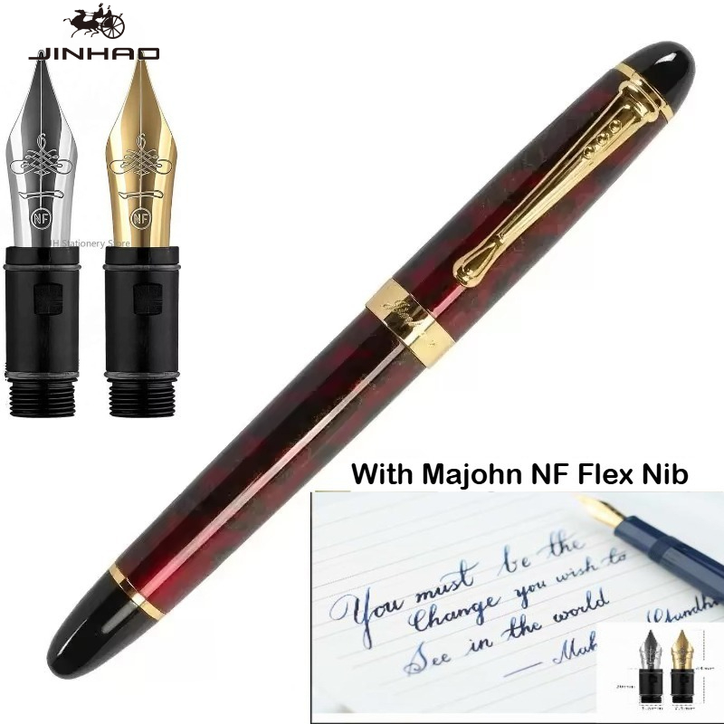 Перьевая ручка JINHAO X450 с п – обзор и цена Fountain Pen Calligraphy Flex Nib