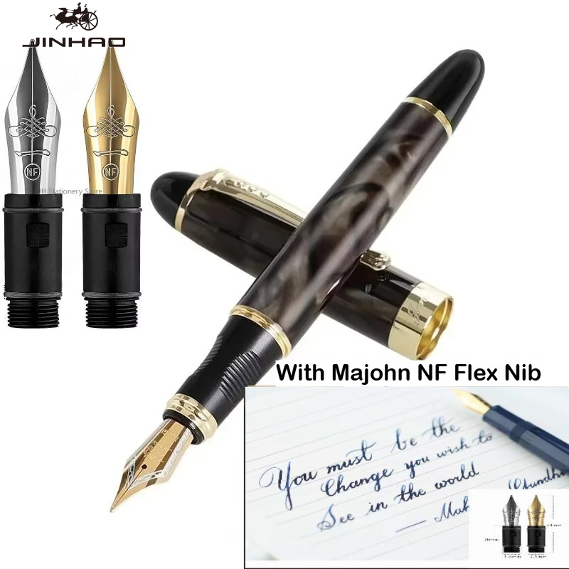 Перьевая ручка JINHAO X450 с п – обзор и цена Fountain Pen Calligraphy Flex Nib