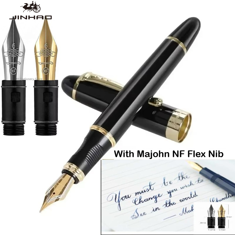 Перьевая ручка JINHAO X450 с п – обзор и цена Fountain Pen Calligraphy Flex Nib